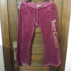 Juicy Couture Velour drawstring Pants